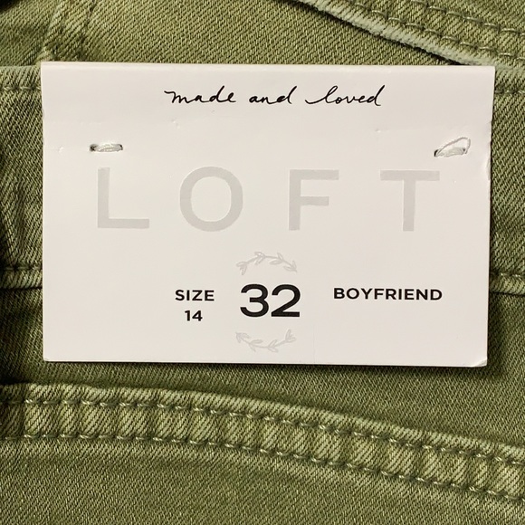💖SALE💖✨NWT✨ LOFT Boyfriend pants / jeans - Picture 8 of 10